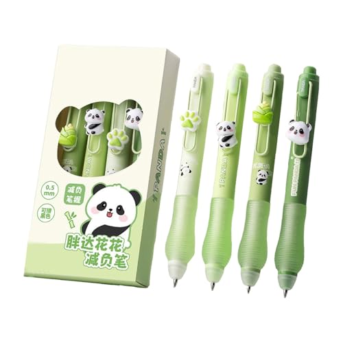 0.5 ml Radierbares Kugelschreiber-Set mit 4 Cartoon-Tiermotiven Panda-Endmuster zum Entfernen der Tinte geeignet für Schule Büro Kreativprojekte Handlettering Bürobedarf Hochwertige Schreibwaren 0.5 ml Radierbares Kugelschreiber-Set mit 4 Cartoon-Tiermotiven Panda-Endmuster zum Entfernen der Tinte geeignet für Schule Büro Kreativprojekte Handlettering Bürobedarf Hochwertige Schreibwaren von Generisch