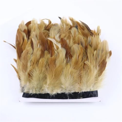1/5/10 m natürliches Hahnfeder-Band, 10–15 cm, Kleid, Nähzubehör, Heimdekoration, Basteln, 333, 1 m 1/5/10 m natürliches Hahnfeder-Band, 10–15 cm, Kleid, Nähzubehör, Heimdekoration, Basteln, 333, 1 m von Generisch