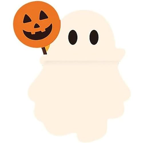 1/6 Stück Halloween-Geister-Serie Blindbox, Mini-Geisterfiguren-Modell, niedliches Abziehen und Aufkleben, Handy-Dekoration, Geschenk von Generisch