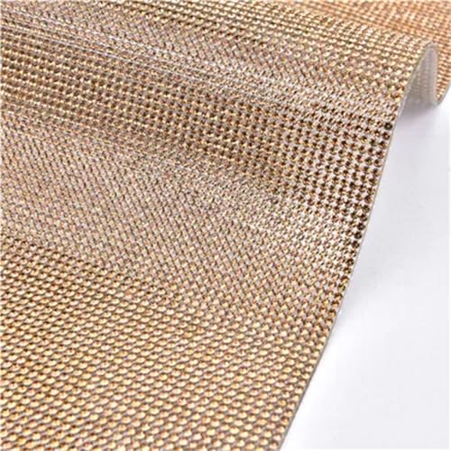 1 Bogen 24 x 40 cm selbstklebendes Kristall-Strassband mit Ss6 2 mm Glasdiamant-Aufkleber zum Basteln, Autokleidung und Schuhbesatz 1 Bogen 24 x 40 cm selbstklebendes Kristall-Strassband mit Ss6 2 mm Glasdiamant-Aufkleber zum Basteln, Autokleidung und Schuhbesatz von Generisch