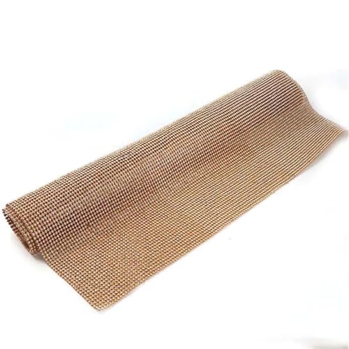 1 Bogen 45 cm breiter Aluminium-Mesh-Bordüre mit 3 mm Glas-Strasssteinen, flache Rückseite, für DIY-Girlande, Blumen, Hochzeitskleid, Schmuck und Accessoires 1 Bogen 45 cm breiter Aluminium-Mesh-Bordüre mit 3 mm Glas-Strasssteinen, flache Rückseite, für DIY-Girlande, Blumen, Hochzeitskleid, Schmuck und Accessoires von Generisch