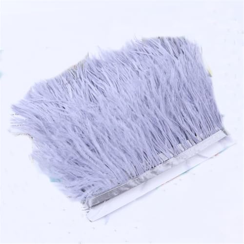 1 Meter Flauschige Straußenfederborten Fransen 6-8 cm dekorative Feder zum Basteln Hochzeitskleid Nähzubehör Silber 6-8 cm 1 Meter Flauschige Straußenfederborten Fransen 6-8 cm dekorative Feder zum Basteln Hochzeitskleid Nähzubehör Silber 6-8 cm von Generisch