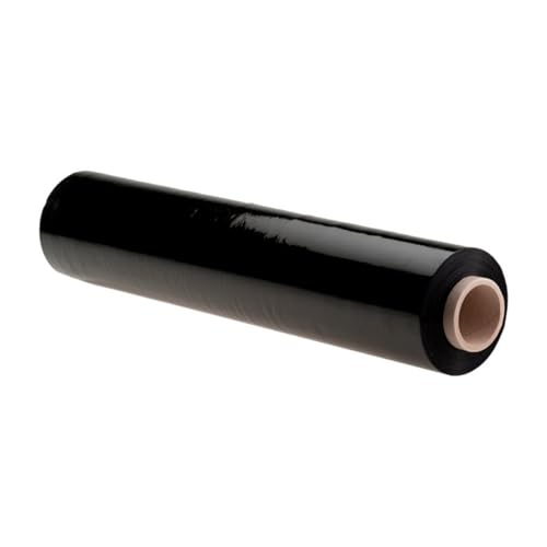 1 Rolle Stretchfolie Schwarz 23my 2,5kg 500mm Handstretchfolie Stretchfolienrolle Palettenfolie Umzugsfolie Strechfolie Wickelfolie - Folie für Möbel - Verpackungsfolie auf Rolle - Folie für Umzug 1 Rolle Stretchfolie Schwarz 23my 2,5kg 500mm Handstretchfolie Stretchfolienrolle Palettenfolie Umzugsfolie Strechfolie Wickelfolie - Folie für Möbel - Verpackungsfolie auf Rolle - Folie für Umzug von Generisch
