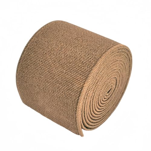 1-Rolle flache elastische Schnur 1,5-Zoll breit durch 3-Yard Double-Side Twill Elastic Band (#14 Kaffee) von Generisch