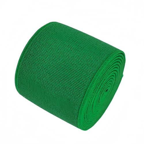 1-Rolle flache elastische Schnur 1,5-Zoll breit durch 3-Yard Double-Side Twill Elastic Band (#21 Dunkelgrün) von Generisch