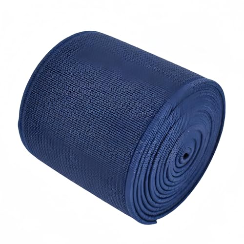 1-Rolle flache elastische Schnur 1,5-Zoll breit durch 3-Yard Double-Side Twill Elastic Band (#8 Navy) von Generisch