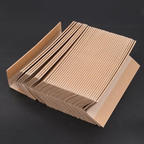 1 m lange Kraftkartons Kantenschutz, L-Board verstärkte Palettenkantenschutz für Versandverpackungen, Stabilisieren und Sichern von Sendungen 1 m lange Kraftkartons Kantenschutz, L-Board verstärkte Palettenkantenschutz für Versandverpackungen, Stabilisieren und Sichern von Sendungen von Generisch