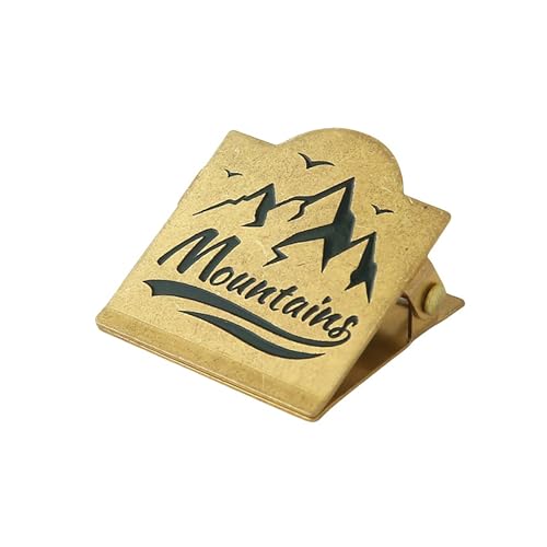 1 x Retro-Messing-Binder-Clips, Foldback-Notizen, Briefe, Datei, Büroklammer, Bindung, Sicherungsklammern, Büro, Schule, Schreibwaren 1 x Retro-Messing-Binder-Clips, Foldback-Notizen, Briefe, Datei, Büroklammer, Bindung, Sicherungsklammern, Büro, Schule, Schreibwaren von Generisch
