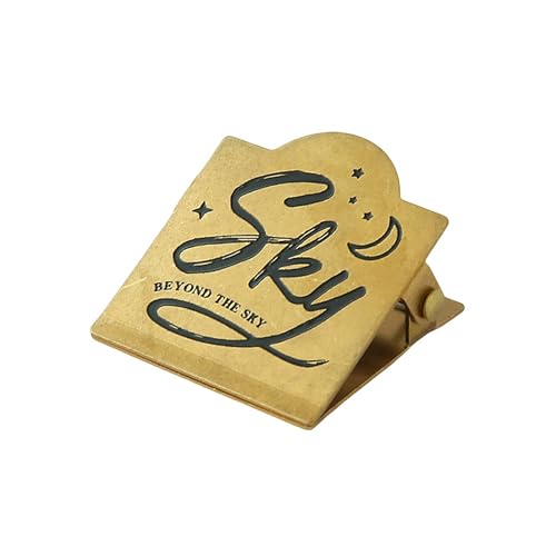 1 x Retro-Messing-Binder-Clips, Foldback-Notizen, Briefe, Datei, Büroklammer, Bindung, Sicherungsklammern, Büro, Schule, Schreibwaren 1 x Retro-Messing-Binder-Clips, Foldback-Notizen, Briefe, Datei, Büroklammer, Bindung, Sicherungsklammern, Büro, Schule, Schreibwaren von Generisch