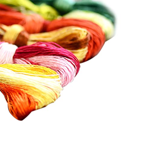 1 x Seiden-Handstickerei, Kreuzstich, Stickgarn, Seide, Seide, zufällige Farbe, nützlich 1 x Seiden-Handstickerei, Kreuzstich, Stickgarn, Seide, Seide, zufällige Farbe, nützlich von Generisch