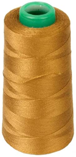 1 x Spule, Jeans, Nähgarn, Allzweck-Polyester-Faden-Set, jede Maschine nähen (gelb) von Generisch
