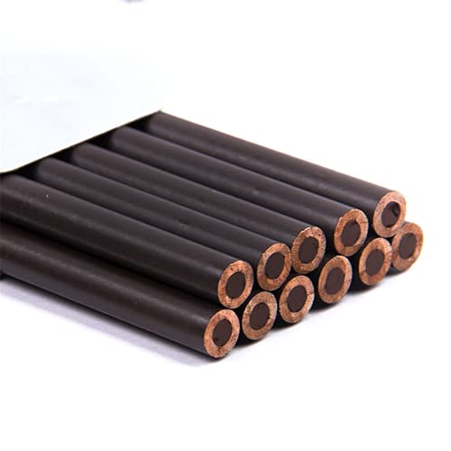 1 x brauner Skizzenstift, professioneller Stift, Zeichenstift, Kreidebasis, Pastellkunst, Highlight, Skizze, Kohlestift, attraktiv von Generisch