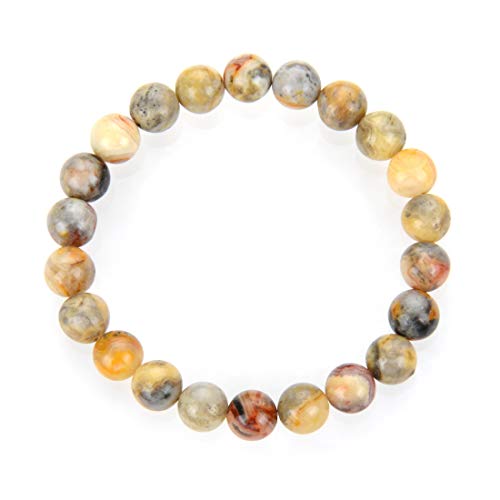 1 x natürliches Stretch-Edelstein-Armband, 8 mm Perlen, 17,8 cm bis 21,6 cm, Heilkristall, Energie, Quarz, Chakra, Schmuck, Damen und Herren, Geburtstagsgeschenk 1 x natürliches Stretch-Edelstein-Armband, 8 mm Perlen, 17,8 cm bis 21,6 cm, Heilkristall, Energie, Quarz, Chakra, Schmuck, Damen und Herren, Geburtstagsgeschenk von Generisch