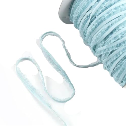 10/20/45 m, 6 mm elastisches Band, Rüschen, Spitzenbesatz, Unterwäsche, BH-Träger, Gummibänder, Bekleidungsbesätze, Himmelblau 11, 6 mm # 20 Meter 10/20/45 m, 6 mm elastisches Band, Rüschen, Spitzenbesatz, Unterwäsche, BH-Träger, Gummibänder, Bekleidungsbesätze, Himmelblau 11, 6 mm # 20 Meter von Generisch