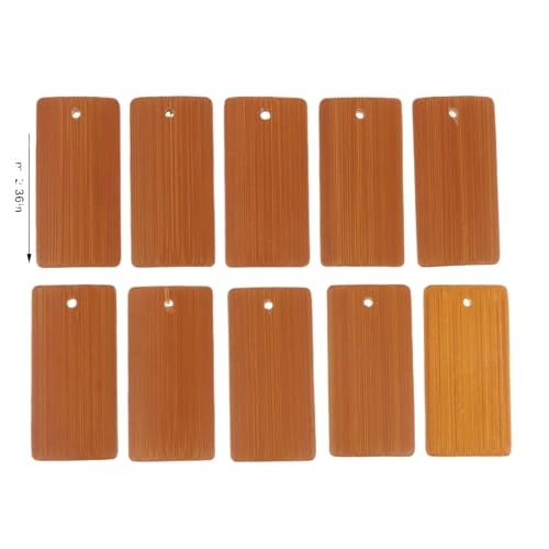 10/20PCS Unvollendete Holz Tags Natürliche Bambus rohlinge Tags Quadratische Tag für DIY Handwerk Lesezeichen Hängende Tags Party geschenke 10/20PCS Unvollendete Holz Tags Natürliche Bambus rohlinge Tags Quadratische Tag für DIY Handwerk Lesezeichen Hängende Tags Party geschenke von Generisch