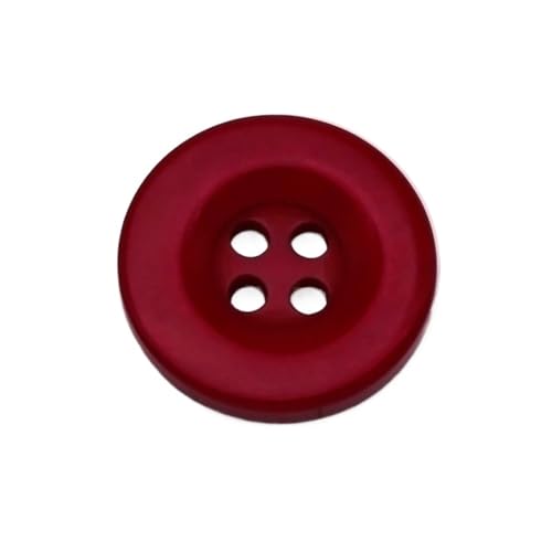 10–50 Stück große runde Harzknöpfe, einfarbig, für DIY-Bastelarbeiten, Kleidung, Puppen, Pullover, Mantel, Zubehör(Color F,50pcs 25mm) von Generisch