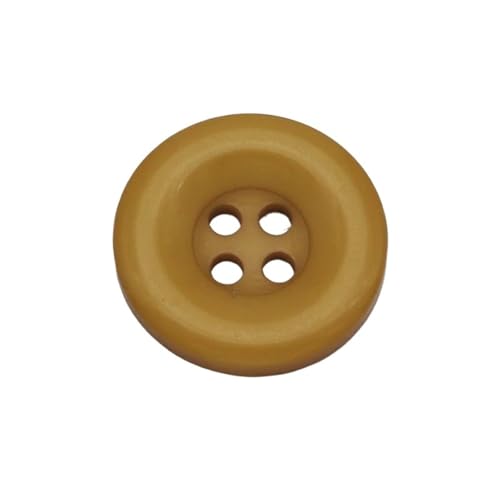 10–50 Stück große runde Harzknöpfe, einfarbig, für DIY-Bastelarbeiten, Kleidung, Puppen, Pullover, Mantel, Zubehör(Color G,50pcs 18mm) von Generisch