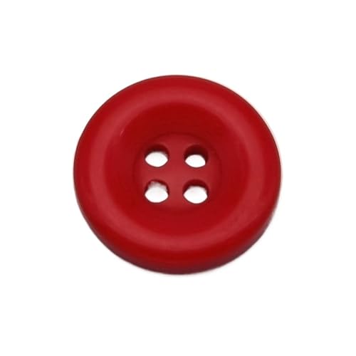 10–50 Stück große runde Harzknöpfe, einfarbig, für DIY-Bastelarbeiten, Kleidung, Puppen, Pullover, Mantel, Zubehör(Color N,50pcs 20mm) von Generisch