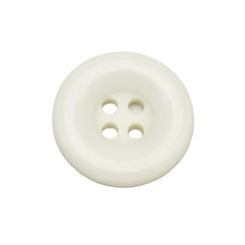 10–50 Stück große runde Harzknöpfe, einfarbig, für DIY-Bastelarbeiten, Kleidung, Puppen, Pullover, Mantel, Zubehör(Color O,50pcs 25mm) von Generisch