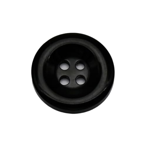 10–50 Stück große runde Harzknöpfe, einfarbig, für DIY-Bastelarbeiten, Kleidung, Puppen, Pullover, Mantel, Zubehör(Color Q,10pcs 28mm) von Generisch