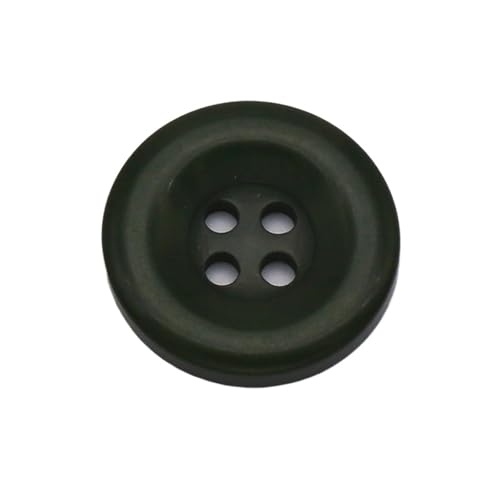 10–50 Stück große runde Harzknöpfe, einfarbig, für DIY-Bastelarbeiten, Kleidung, Puppen, Pullover, Mantel, Zubehör(Color S,50pcs 18mm) von Generisch