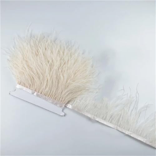 10 Meter 10–15 cm Federband, Fransenbordüre, Nähen, Federborte, Hochzeitszubehör, Dekoration, 18 Lotuswurzelfarben 10 Meter 10–15 cm Federband, Fransenbordüre, Nähen, Federborte, Hochzeitszubehör, Dekoration, 18 Lotuswurzelfarben von Generisch