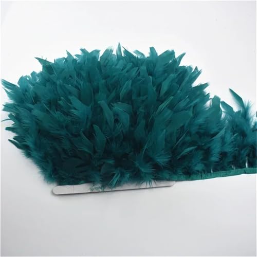 10 Meter Spule flauschiger Quasten-Fransen, 12–15 cm breit, ein weiches Band in mehreren Farben zum Nähen von Besätzen und Kleiderdekoration von Generisch