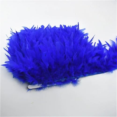 10 Meter Spule flauschiger Quasten-Fransen, 12–15 cm breit, ein weiches Band in mehreren Farben zum Nähen von Besätzen und Kleiderdekoration von Generisch