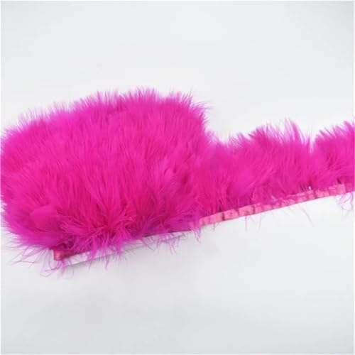 10 Meter natürliche Federn für Kleidung, Quaste, Fransenbesatz, Truthahn-Federband, Nähen, DIY, Rose 10 Meter natürliche Federn für Kleidung, Quaste, Fransenbesatz, Truthahn-Federband, Nähen, DIY, Rose von Generisch
