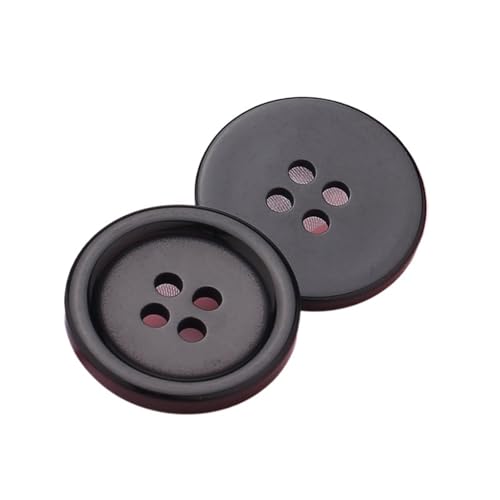 10 Stück 9–30 mm runde Harzknöpfe für handgefertigte DIY-Scrapbooking-Bastelarbeiten, Nähzubehör, Kleidung, Pullover, Mantelzubehör(Antique Copper,16L 10.0 MM) von Generisch
