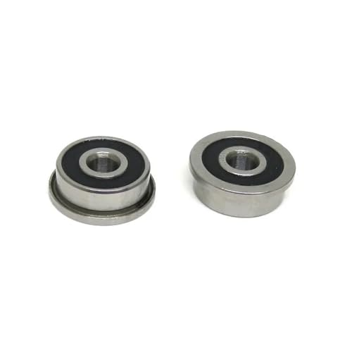10 Stück F623 F686 F688 F689 F695 F696 F698-2RS Lager 5 x 13 x 4 mm Flansch-Miniatur-Rillenkugellager für 3D-Drucker (F623-2rs 3 x 10 x 4 mm, 10 Stück_ABEC-5) von Generisch
