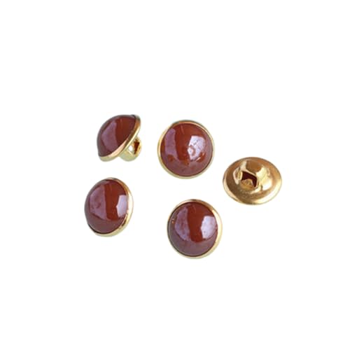 10 Stück Kristallperlenkupfer-Fuß-Metallknöpfe, 10 mm, Perle, halbrund, Kupferknöpfe, stark und langlebig 10 Stück Kristallperlenkupfer-Fuß-Metallknöpfe, 10 mm, Perle, halbrund, Kupferknöpfe, stark und langlebig von Generisch