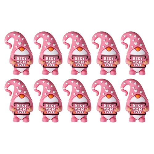 10 Stück Muttertags-3D-Silikon-Fokal-Perlen für Stifte, Perlen-Stift, Halskette für Schlüsselanhänger, Perlen, Armband, Bulk-Silikon 10 Stück Muttertags-3D-Silikon-Fokal-Perlen für Stifte, Perlen-Stift, Halskette für Schlüsselanhänger, Perlen, Armband, Bulk-Silikon von Generisch