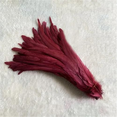 10 Stück natürliche glatte Flügelfedern 15–20 cm zum Basteln von Schmuckherstellung und dekorativem Bastelzubehör 10 Stück natürliche glatte Flügelfedern 15–20 cm zum Basteln von Schmuckherstellung und dekorativem Bastelzubehör von Generisch