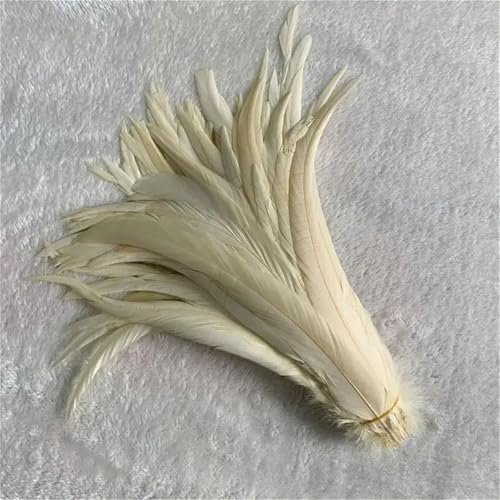 10 Stück natürliche glatte Flügelfedern 15–20 cm zum Basteln von Schmuckherstellung und dekorativem Bastelzubehör 10 Stück natürliche glatte Flügelfedern 15–20 cm zum Basteln von Schmuckherstellung und dekorativem Bastelzubehör von Generisch