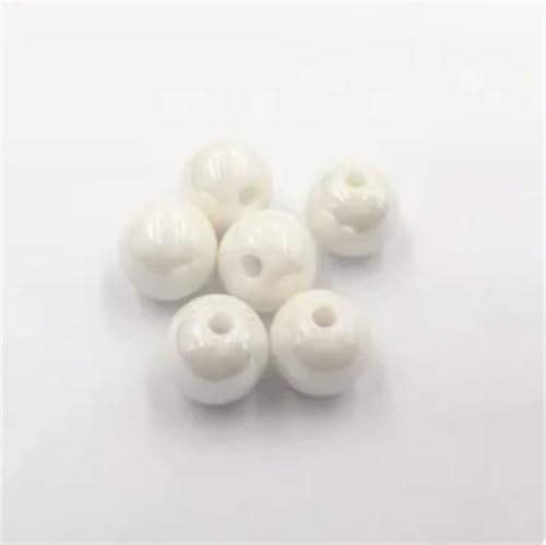 10 mm/12 mm/14 mm/16 mm, Acrylbeschichtung, helle Perlen für klobigen Schmuck, bunte Herstellung, Bastelstift, 01, 14 mm, 300 Stück pro Beutel von Generisch