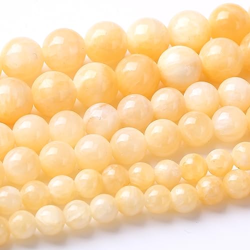 10 mm beige Jade runde lose Perlen natürliche Edelsteinperlen Kristallperlen für Schmuckherstellung DIY Armband Halskette 10 mm beige Jade runde lose Perlen natürliche Edelsteinperlen Kristallperlen für Schmuckherstellung DIY Armband Halskette von Generisch
