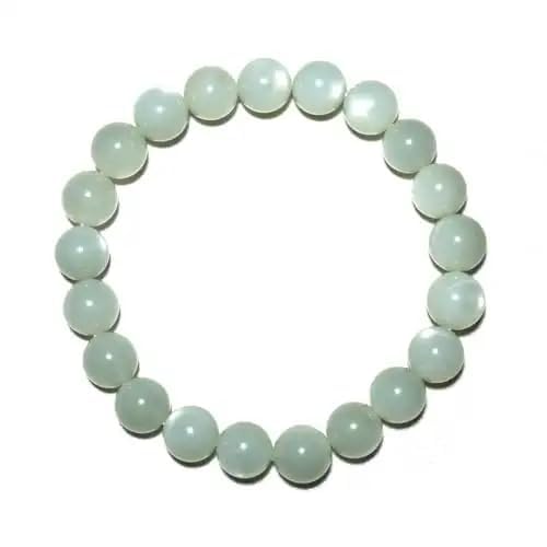 10 mm grünes Mondstein-Armband, natürliche Edelsteine, runde Perlen, Stretch-Armband, Kristallperlen, eine besondere Wahl für Damen und Herren 10 mm grünes Mondstein-Armband, natürliche Edelsteine, runde Perlen, Stretch-Armband, Kristallperlen, eine besondere Wahl für Damen und Herren von Generisch