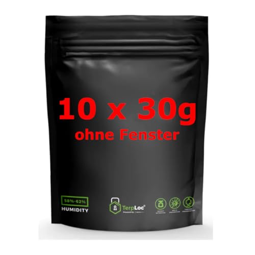 10 x 30g Grove Bags OHNE FENSTER, Luftdichte Aufbewahrungsbeutel mit Feuchtigkeits- und Geruchskontrolle + UV-Schutz 10 x 30g Grove Bags OHNE FENSTER, Luftdichte Aufbewahrungsbeutel mit Feuchtigkeits- und Geruchskontrolle + UV-Schutz von Generisch