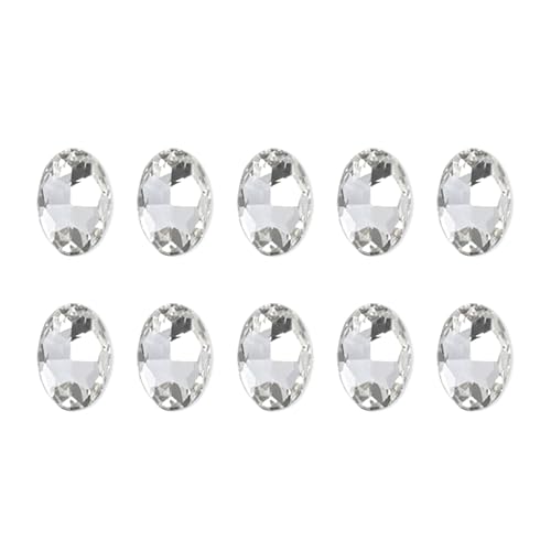 10 x Charms unregelmäßige Form Nägel Kunst Charms Spitze Unterseite Strass Charms Nägel Dekorationen 10 x Charms unregelmäßige Form Nägel Kunst Charms Spitze Unterseite Strass Charms Nägel Dekorationen von Generisch