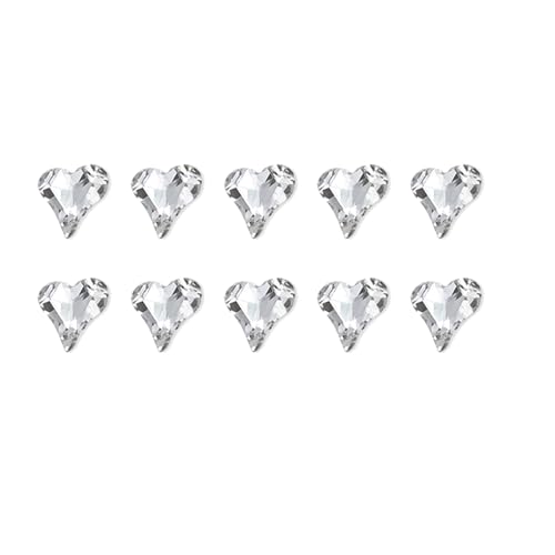 10 x Charms unregelmäßige Form Nägel Kunst Charms Spitze Unterseite Strass Charms Nägel Dekorationen 10 x Charms unregelmäßige Form Nägel Kunst Charms Spitze Unterseite Strass Charms Nägel Dekorationen von Generisch