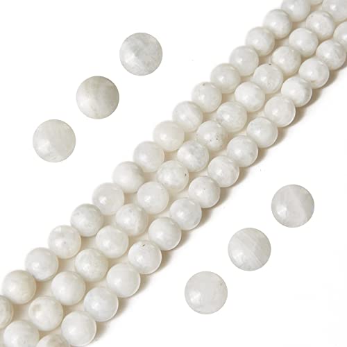 100 Stück 8 mm Mondstein natürliche Edelsteine runde lose Perlen für Schmuckherstellung 100 Stück 8 mm Mondstein natürliche Edelsteine runde lose Perlen für Schmuckherstellung von Generisch