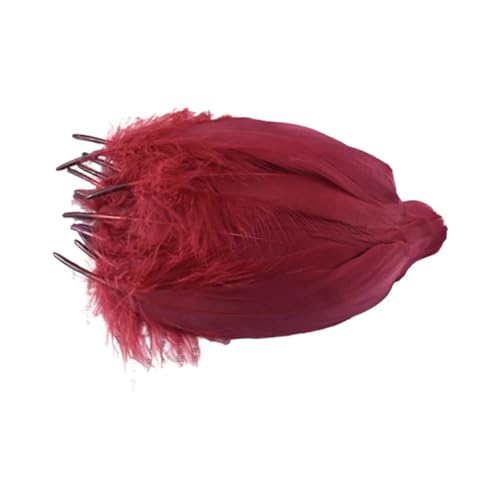 100 Stück natürliche glatte Flügelfedern, 15–20 cm, in 30 Farben für Bastelarbeiten, Schmuckherstellung und Nähakzente 100 Stück natürliche glatte Flügelfedern, 15–20 cm, in 30 Farben für Bastelarbeiten, Schmuckherstellung und Nähakzente von Generisch