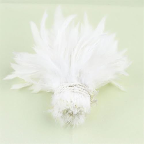 1000 Stück/Strauß, 12,7 - 17,8 cm, Hahnfedern, Basteln, Schmuck, Hühnerfedern, Dekoration, Weiß, 12,7 - 17,8 cm 1000 Stück/Strauß, 12,7 - 17,8 cm, Hahnfedern, Basteln, Schmuck, Hühnerfedern, Dekoration, Weiß, 12,7 - 17,8 cm von Generisch