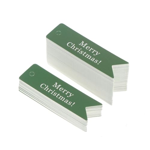 100PCS Weihnachts geschenk Tags Weihnachts geschenk Etiketten mit Frohe Weihnachten Schriftzug Design Dekorative hängende Tags 100PCS Weihnachts geschenk Tags Weihnachts geschenk Etiketten mit Frohe Weihnachten Schriftzug Design Dekorative hängende Tags von Generisch