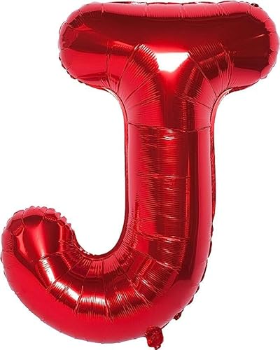 100cm rot Buchstabe J Folienballon Ballon Luftballons Hochzeit Glücklich Geburtstag Party Dekoration 100cm rot Buchstabe J Folienballon Ballon Luftballons Hochzeit Glücklich Geburtstag Party Dekoration von Generisch