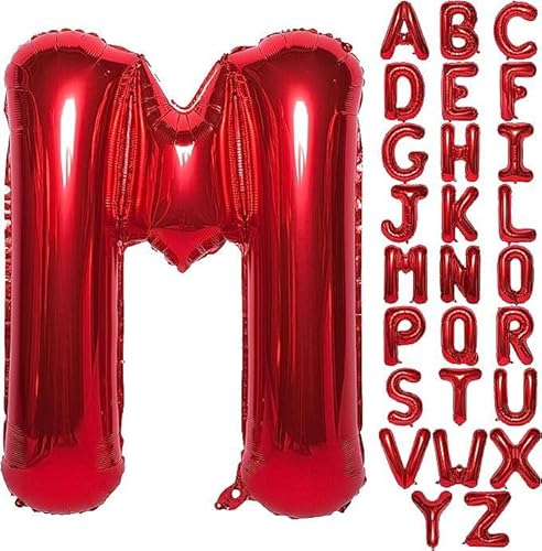 100cm rot Buchstabe M Folienballon Ballon Luftballons Hochzeit Glücklich Geburtstag Party Dekoration 100cm rot Buchstabe M Folienballon Ballon Luftballons Hochzeit Glücklich Geburtstag Party Dekoration von Generisch