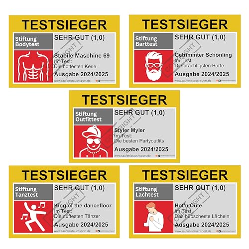 100x Frauen Testsieger Malle Sticker Set/Malle Aufkleber Set/Ballermann Sticker/Party Sticker/Sauf Sticker/Mallorca/Testsieger Sticker/Bumsbar Sticker/Oktoberfest/JGA/Party Sticker Set von Generisch