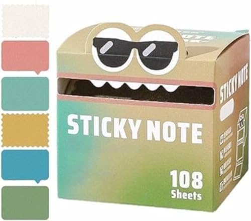 105 Blatt Ausziehbarer Haftnotizblock zum Schreiben, Perlglanz-Notizpapier, Memo-Block, Herausziehbar, Haftnotizen, Farbverlauf, Selbstklebende, Erinnerung an Kühlschränke, Kalender für Schule, Büro 105 Blatt Ausziehbarer Haftnotizblock zum Schreiben, Perlglanz-Notizpapier, Memo-Block, Herausziehbar, Haftnotizen, Farbverlauf, Selbstklebende, Erinnerung an Kühlschränke, Kalender für Schule, Büro von Generisch