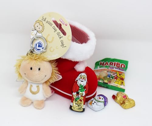 110608 Geschenk Set Nikolaus für Kinder Stiefel 8cm gefüllt Nikolausstiefel verpackt Schutzengel 110608 Geschenk Set Nikolaus für Kinder Stiefel 8cm gefüllt Nikolausstiefel verpackt Schutzengel von Generisch